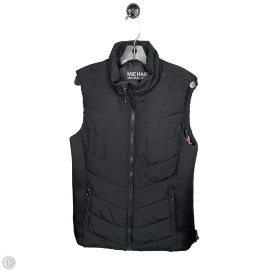 Vest Puffer & Quilted By Michael By Michael Kors In Black, Size: L