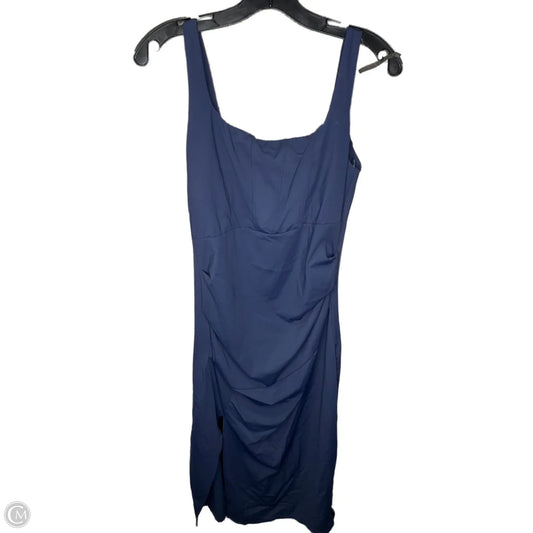 Dress Casual Midi By Halara In Blue, Size: L