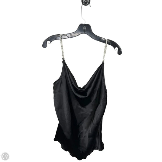 Tank Top By Nicole Miller In Black, Size: Xl