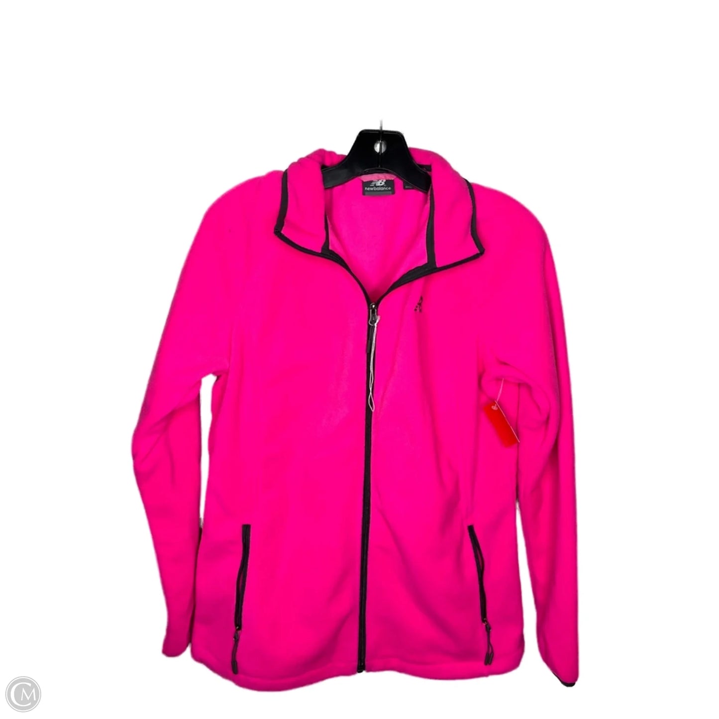 Athletic Jacket By New Balance In Pink, Size: M