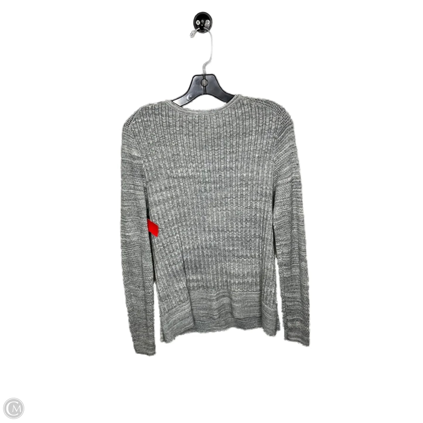 Top Long Sleeve By Loft In Grey, Size: M