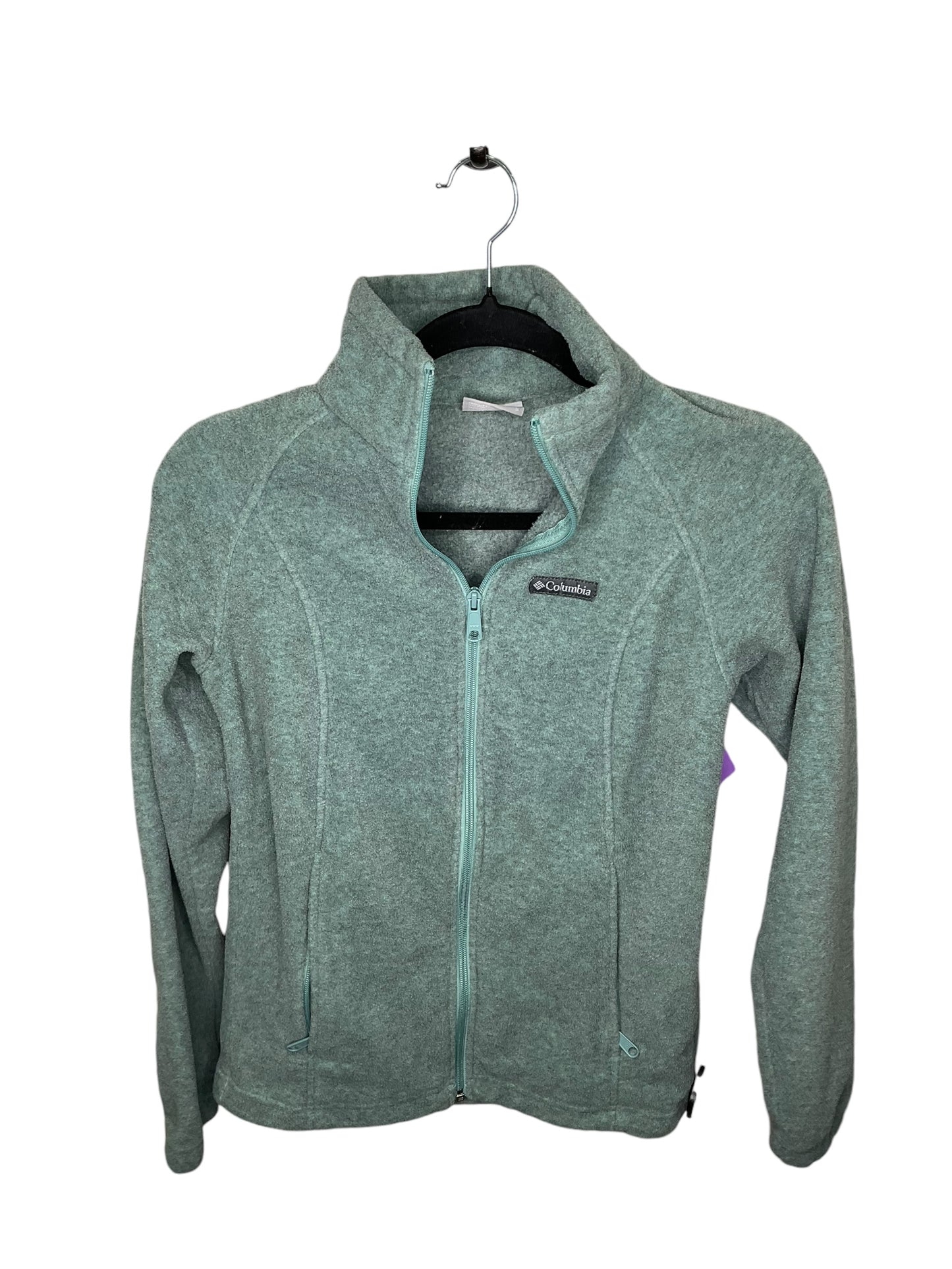 Athletic Jacket By Columbia In Green, Size: S