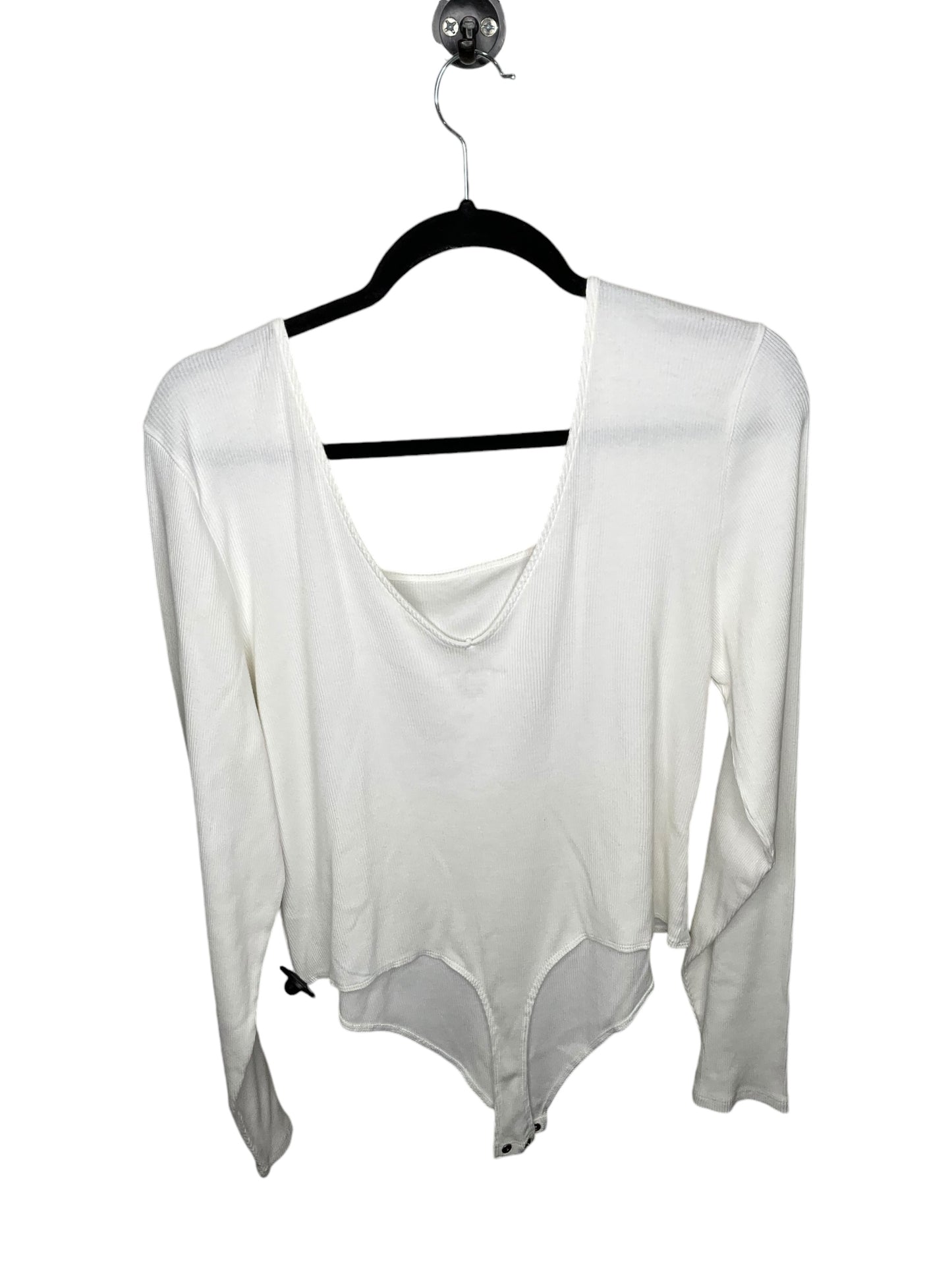 Bodysuit By American Eagle In White, Size: Xxl