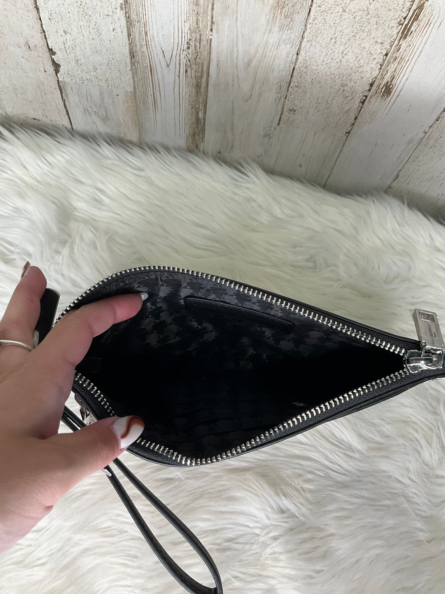 Wristlet Designer By Karl Lagerfeld  Size: Medium