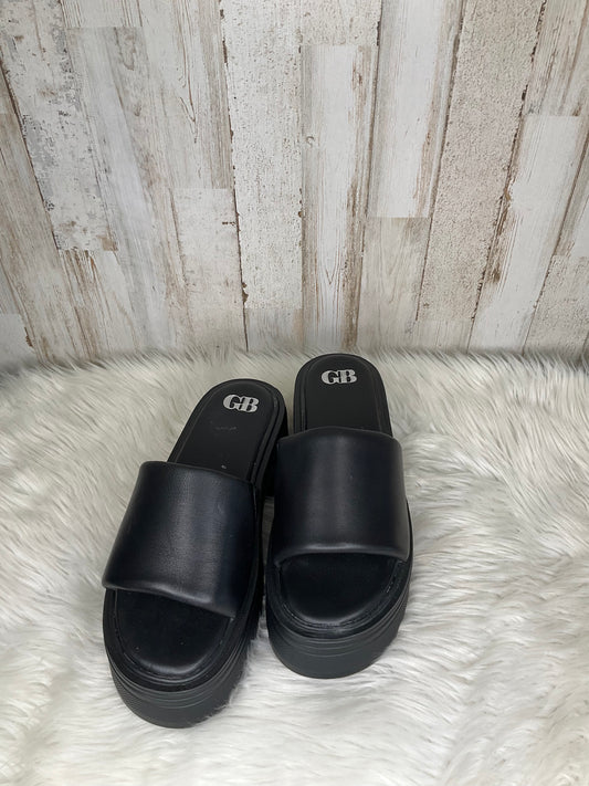 Sandals Heels Platform By Cmc  Size: 8