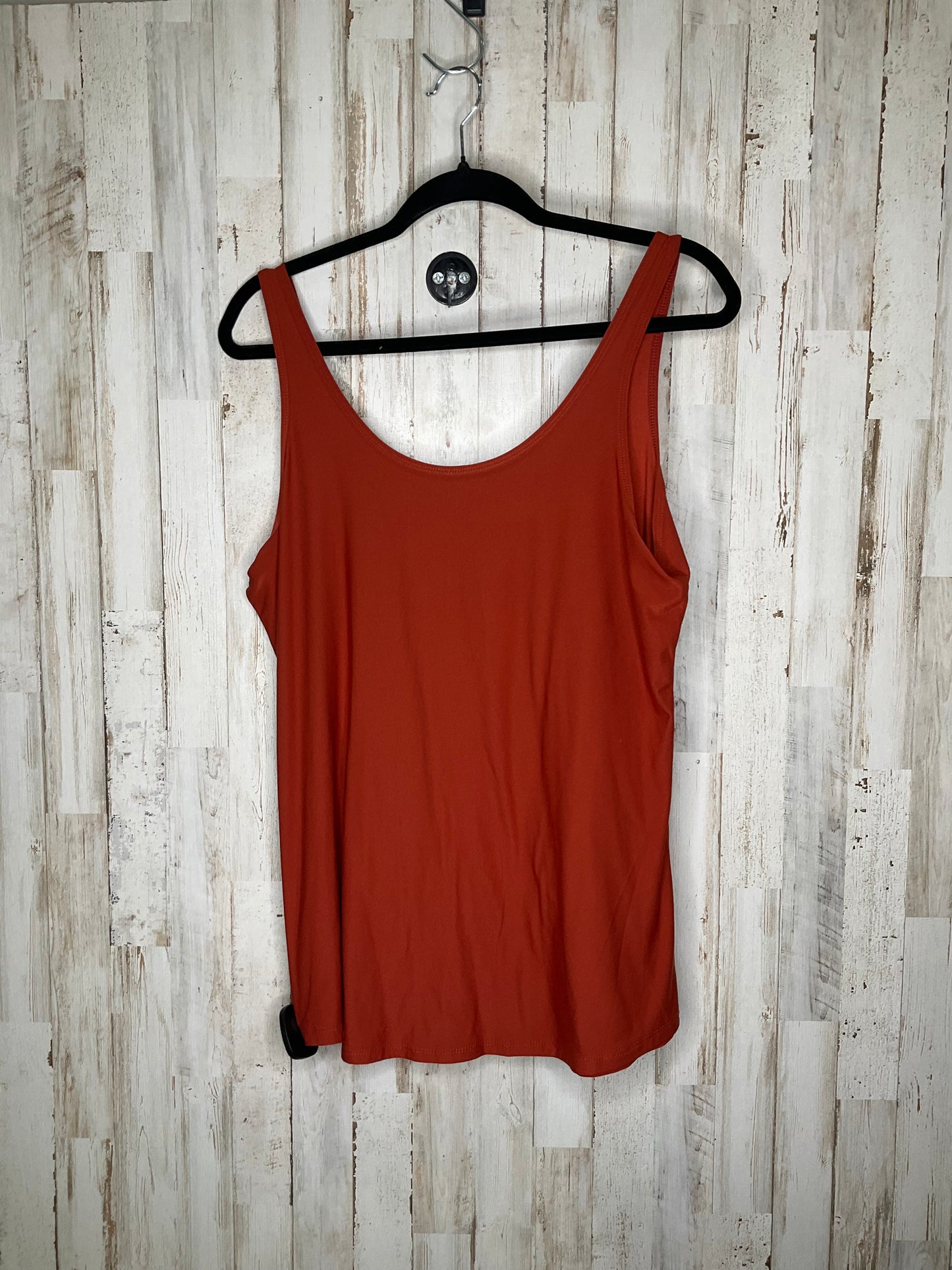 Top Sleeveless By No Boundaries In Orange, Size: 3x