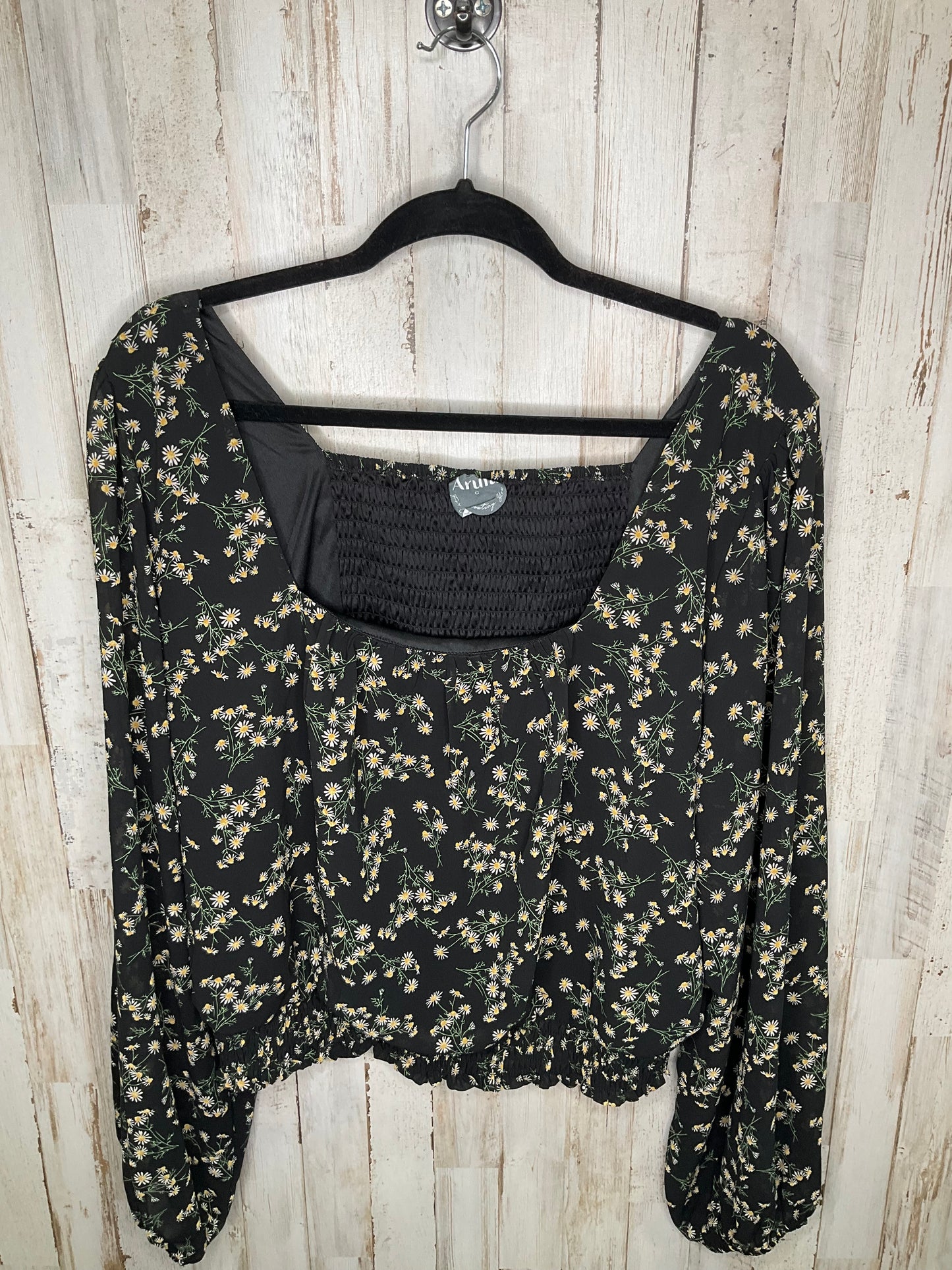 Black Top Long Sleeve Altard State, Size 3x