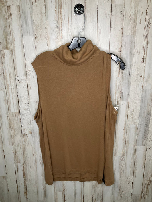 Brown Top Sleeveless Banana Republic, Size 2x