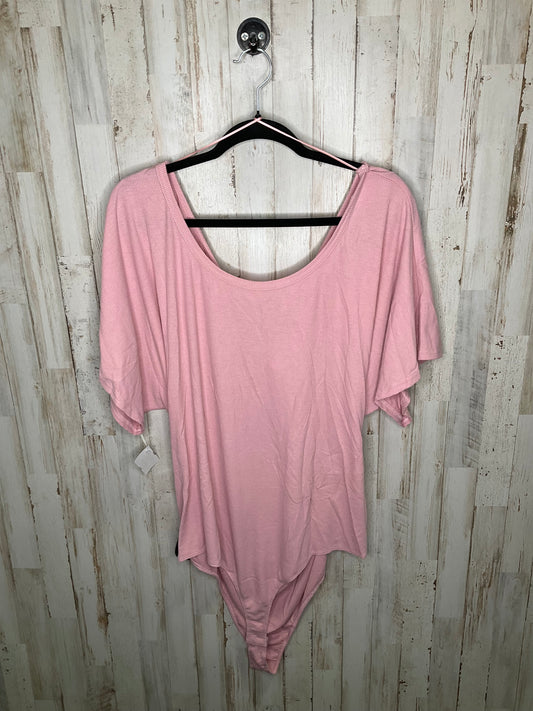 Pink Bodysuit Cmc, Size 3x