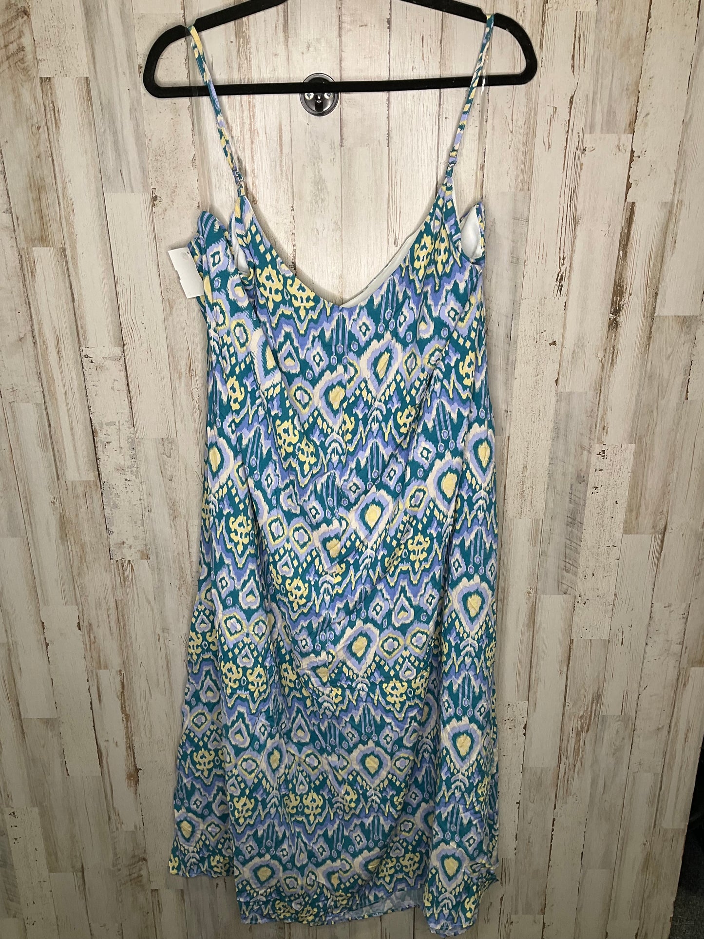 Multi-colored Dress Casual Maxi Cmc, Size 2x