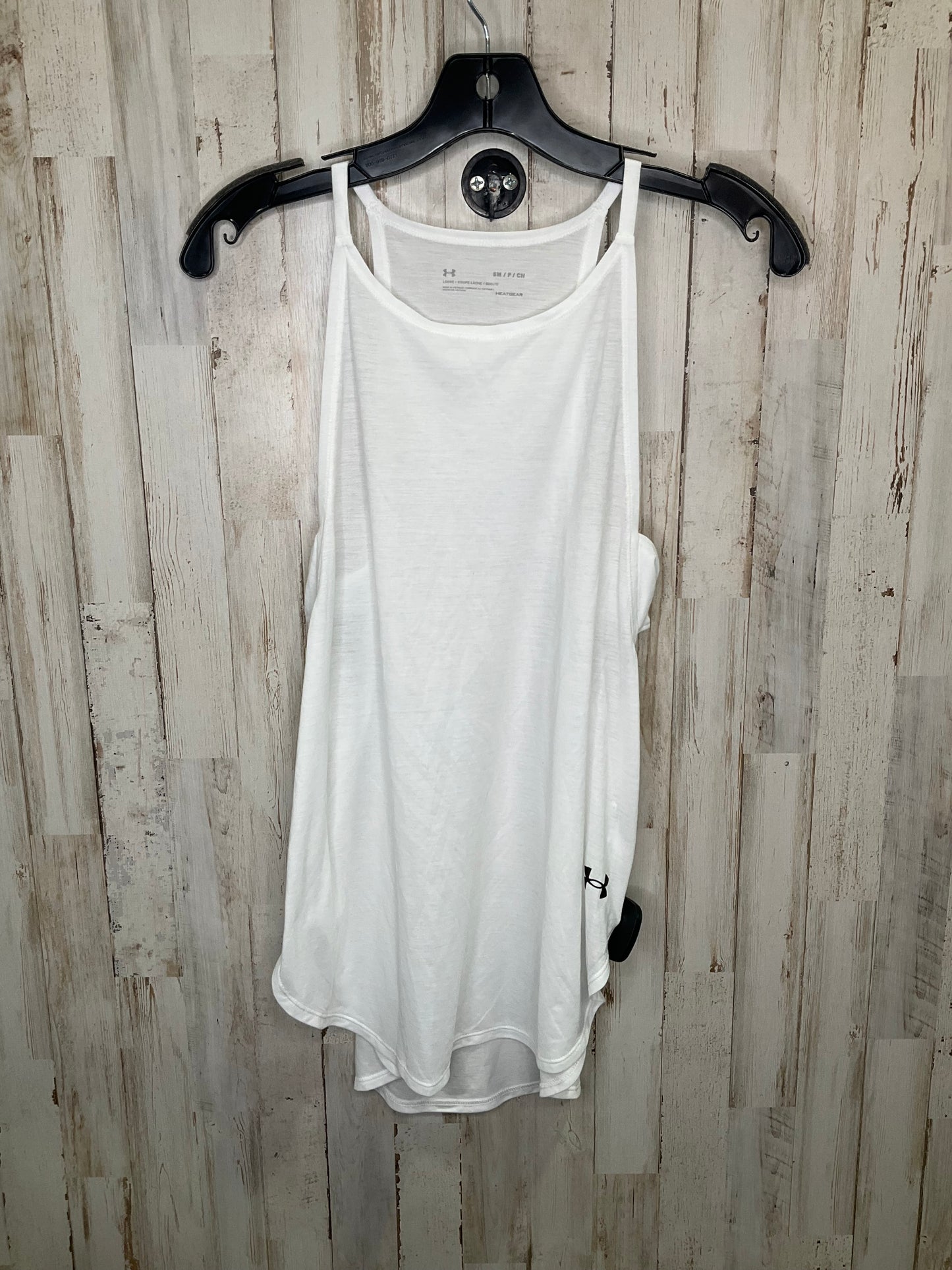 White Athletic Tank Top Under Armour, Size S