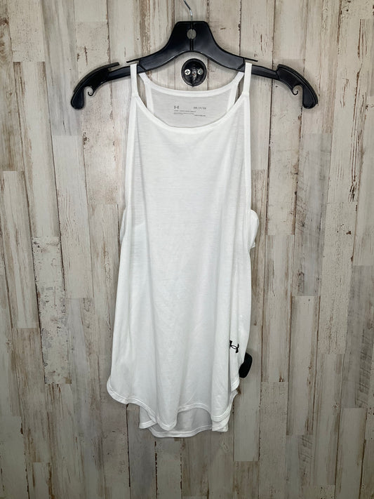 White Athletic Tank Top Under Armour, Size S