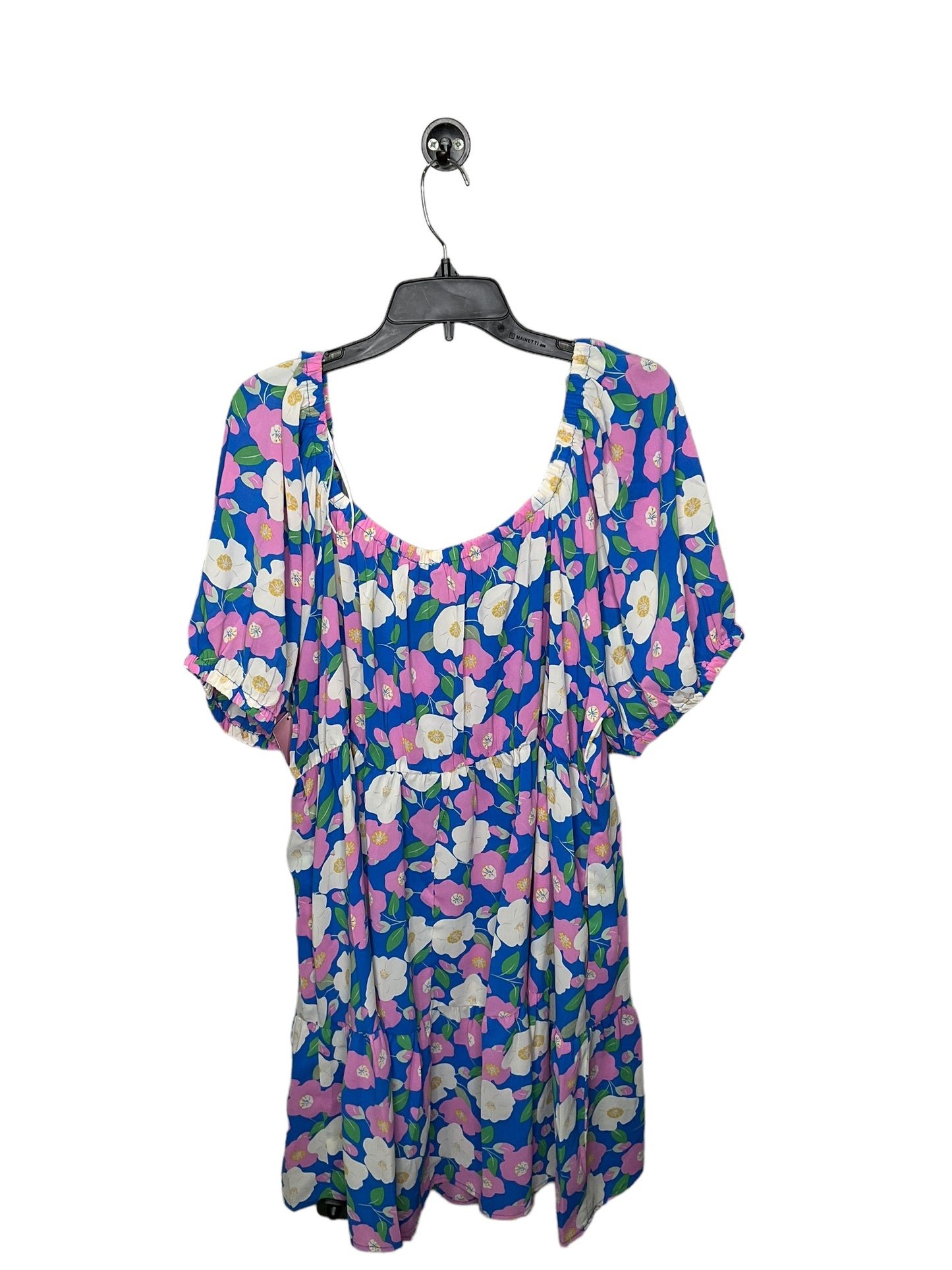 Dress Casual Short By Jodifl In Floral Print, Size: 3x