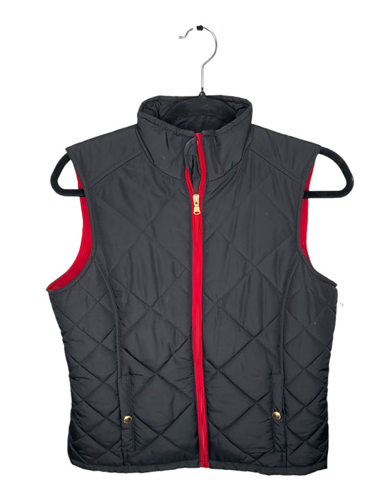 Vest Puffer & Quilted By Lauren By Ralph Lauren In Black, Size: M