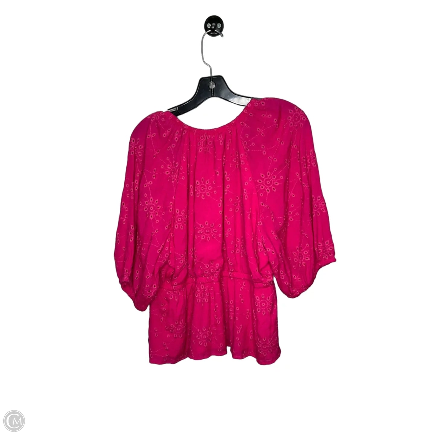 Top Short Sleeve By Sofia By Sofia Vergara In Pink, Size: Xxl