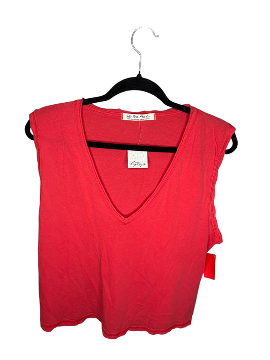 Top Sleeveless By We The Free In Red, Size: S