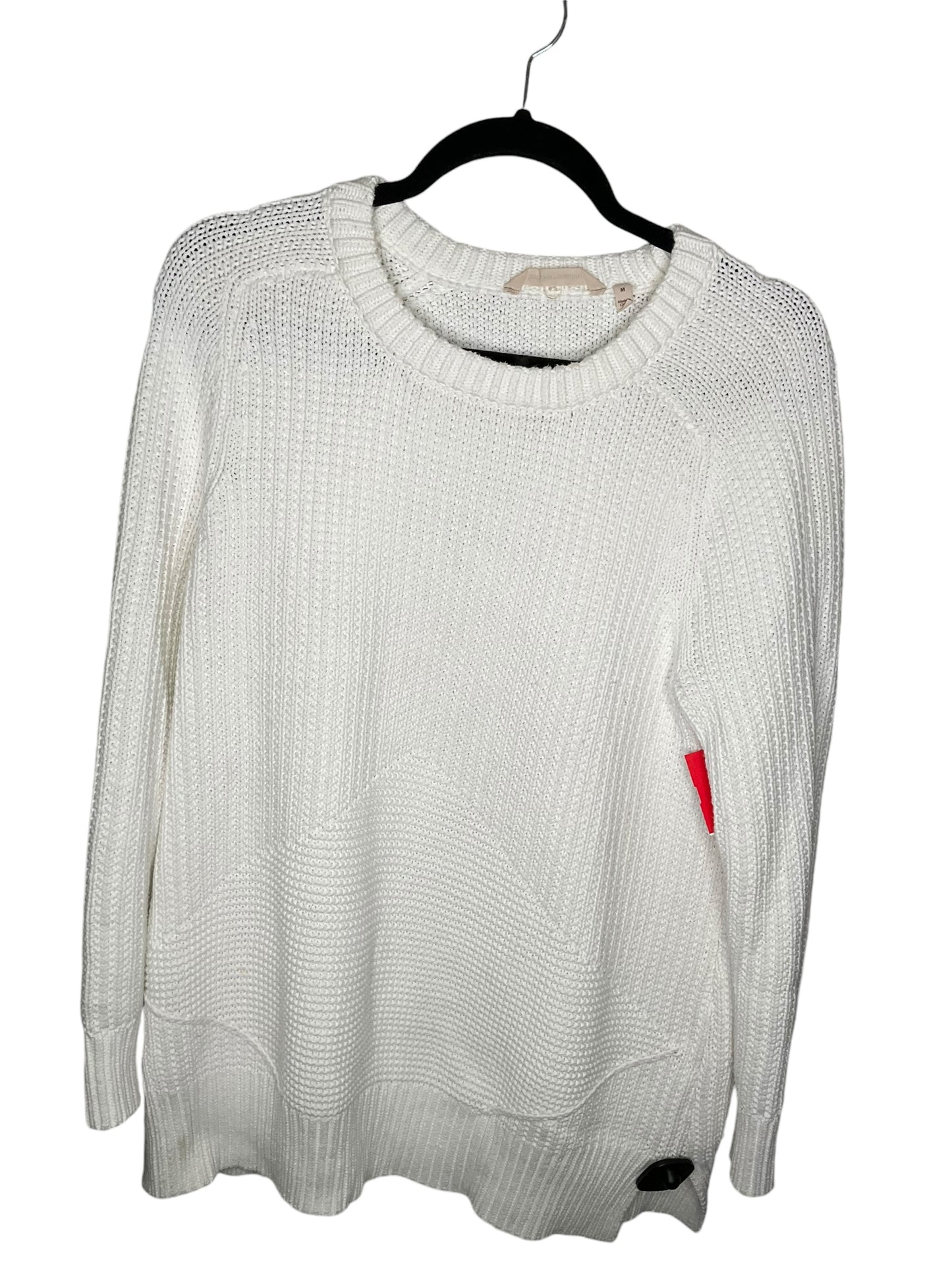 Sweater By Soft Surroundings In White, Size: M