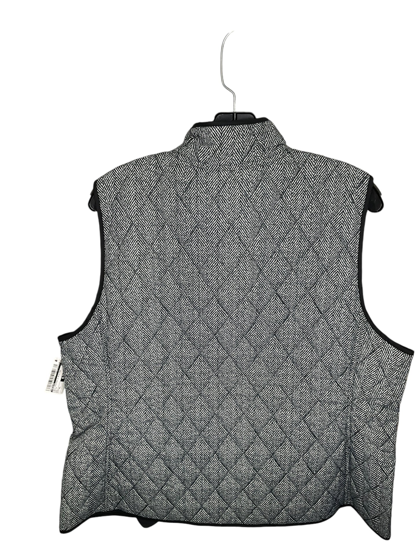 Vest Puffer & Quilted By Talbots In Black, Size: Xl