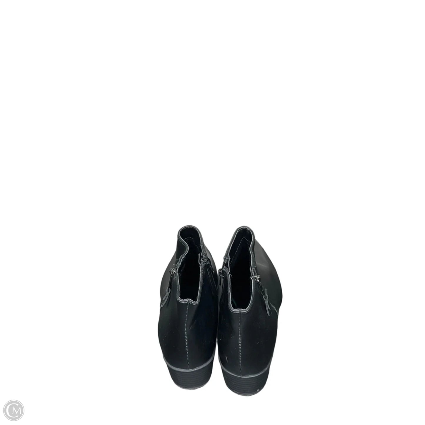 Boots Ankle Flats By Worthington In Black, Size: 8