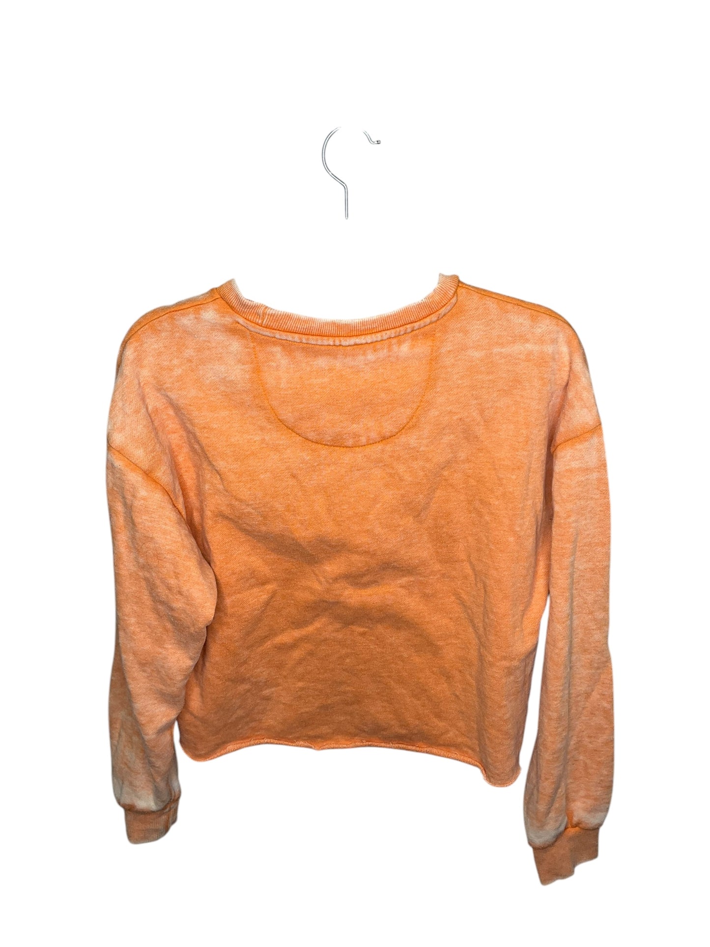 Sweatshirt Crewneck By Cmc In Orange, Size: M