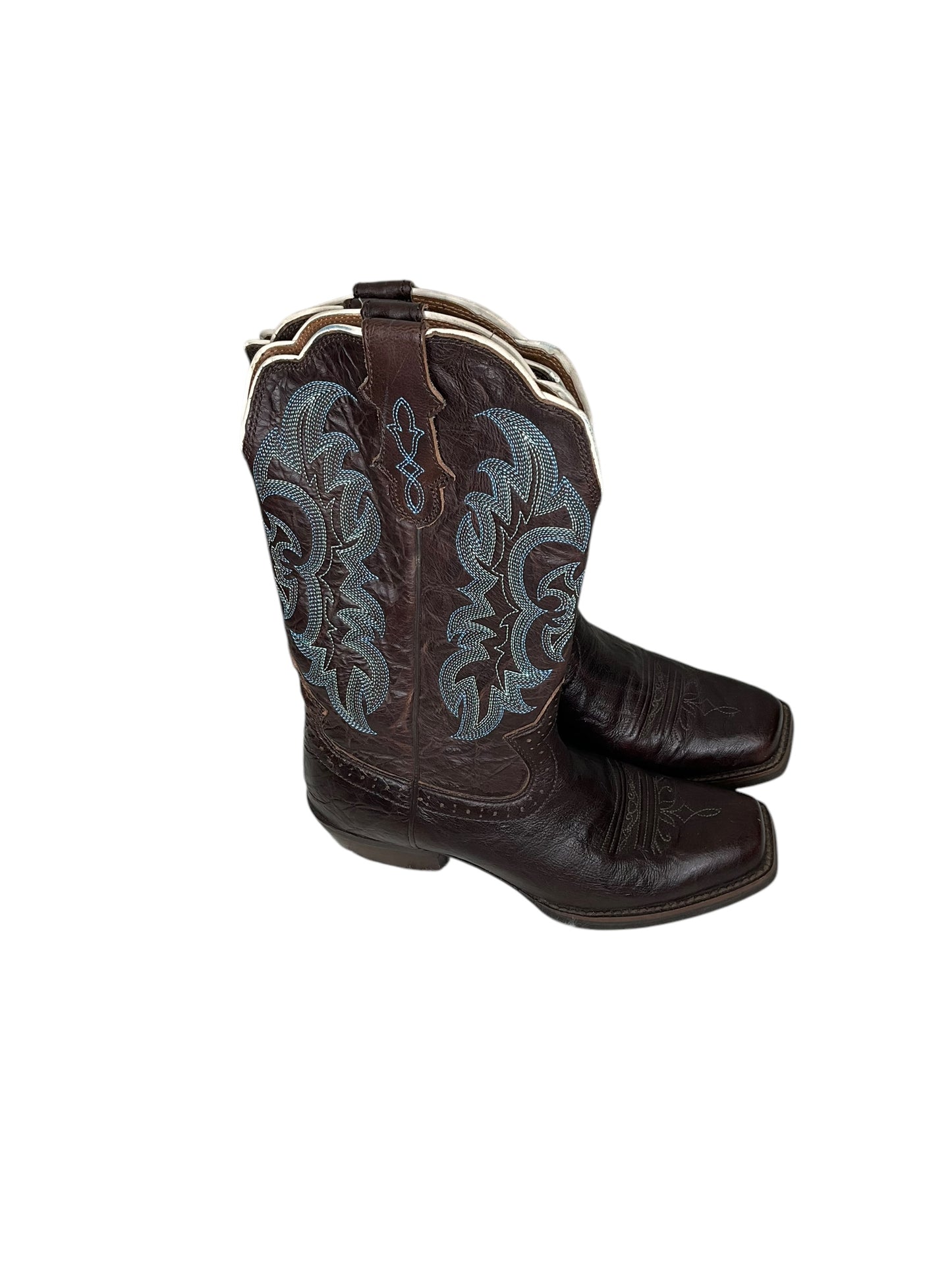 Boots Western By Justin In Brown, Size: 6