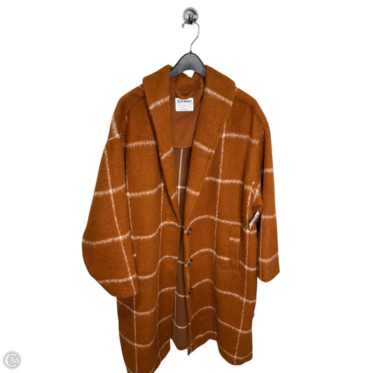 Coat Peacoat By Old Navy In Orange, Size: 3x
