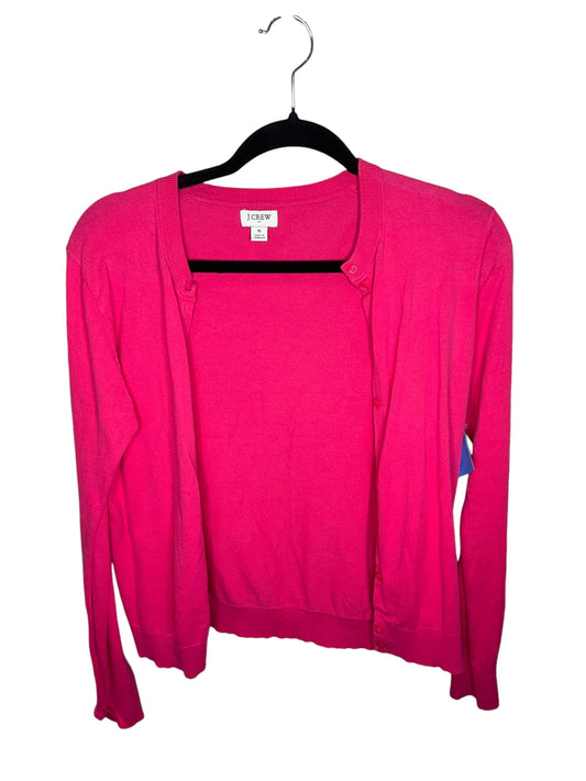 Cardigan By J Crew In Pink, Size: S