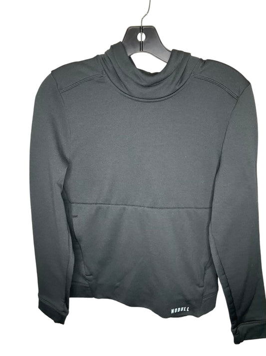 Athletic Sweatshirt Hoodie By Clothes Mentor In Black, Size: L