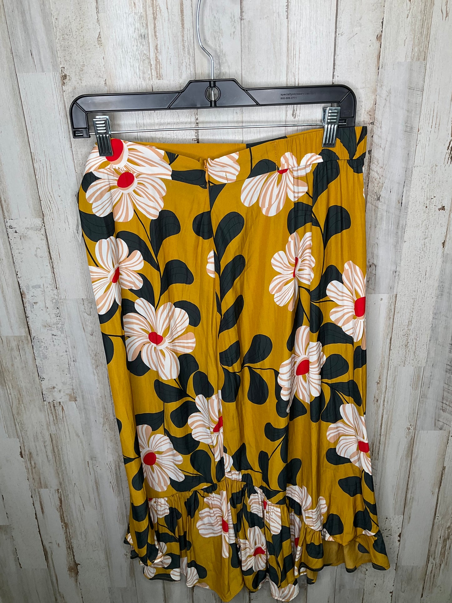 Yellow Skirt Maxi Eva Franco, Size 12