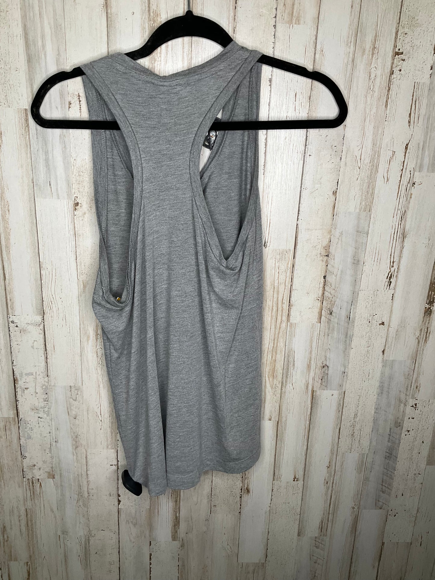 Athletic Tank Top By Nike In Grey, Size: M