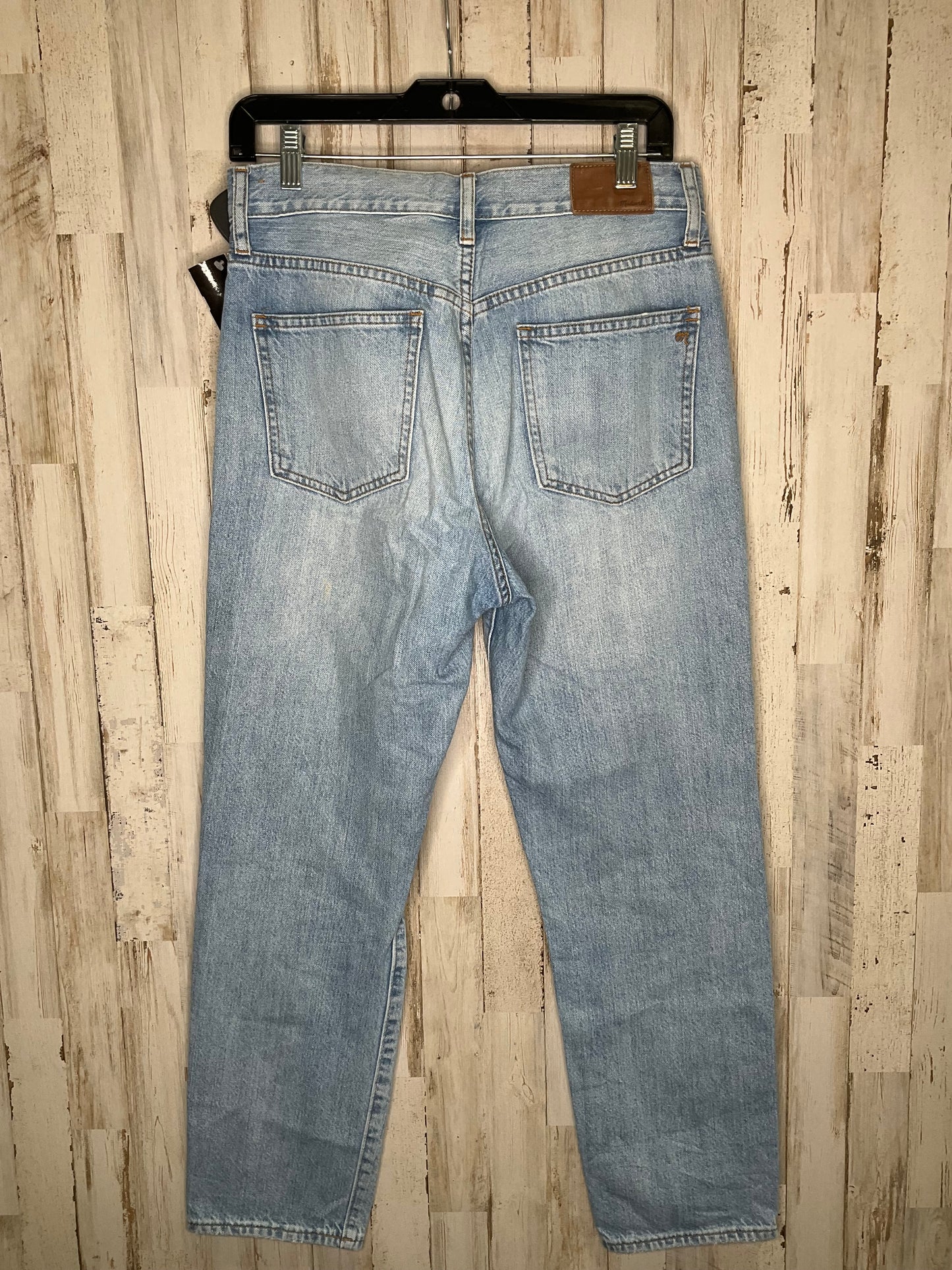 Blue Denim Jeans Straight Madewell, Size 28