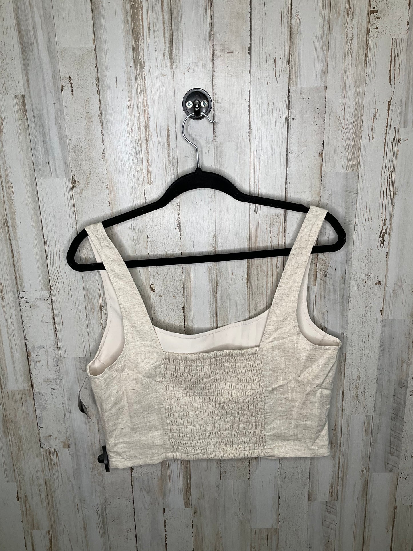 Cream Top Sleeveless Banana Republic, Size 10