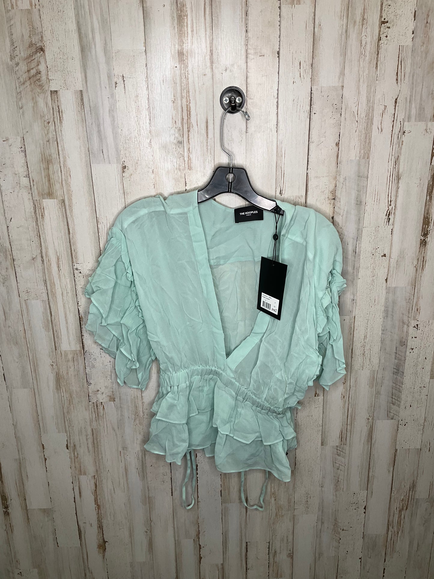 Green Top Short Sleeve Cma, Size S