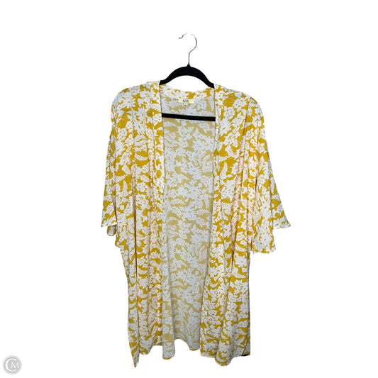 Kimono By Kori America In Yellow, Size: L