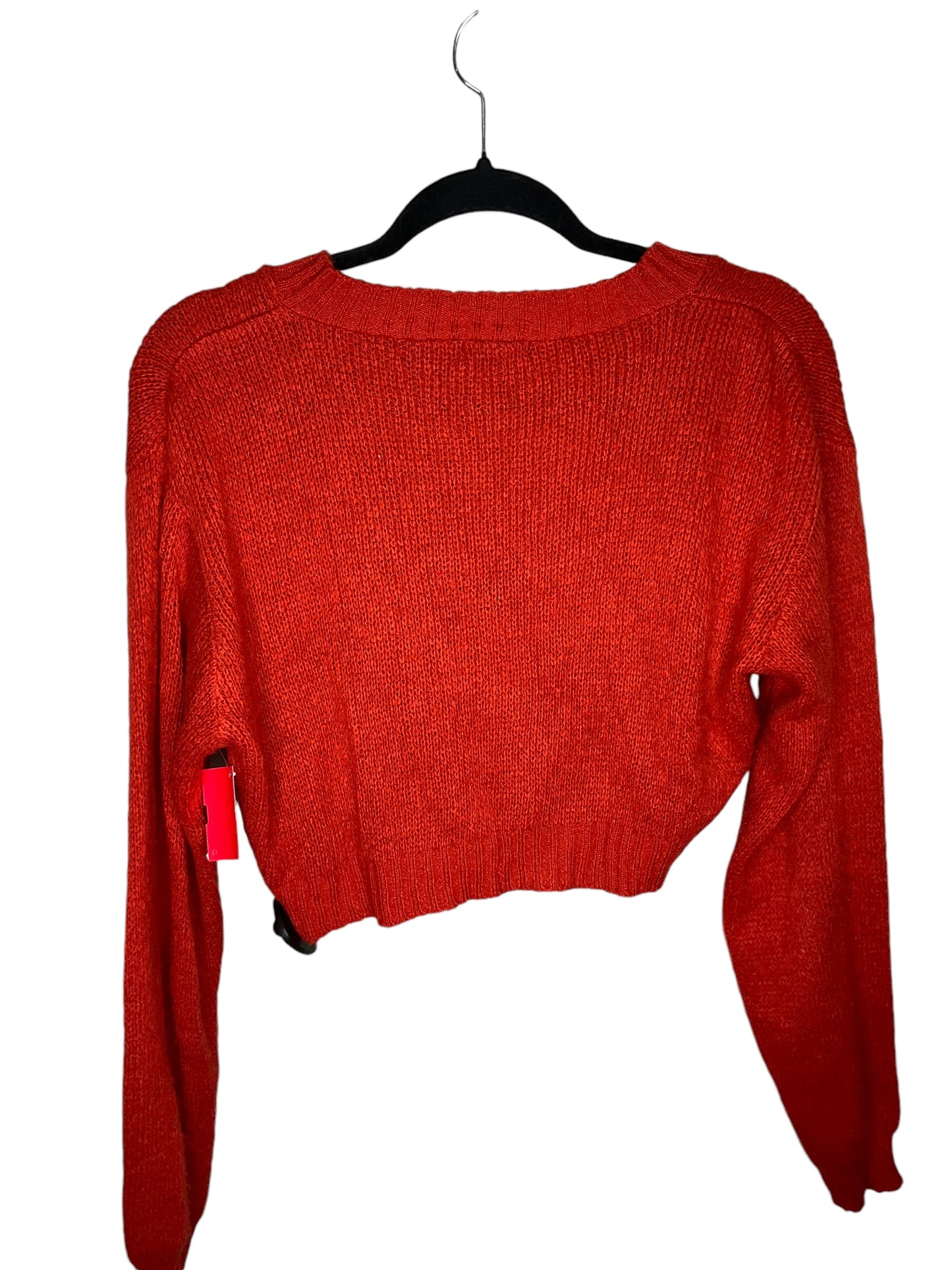 Sweater By Nasty Gal In Red, Size: L