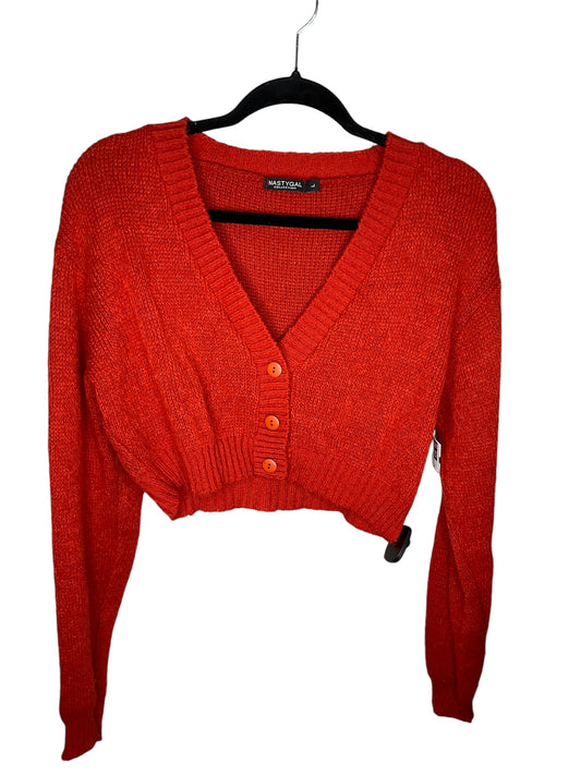 Sweater By Nasty Gal In Red, Size: L