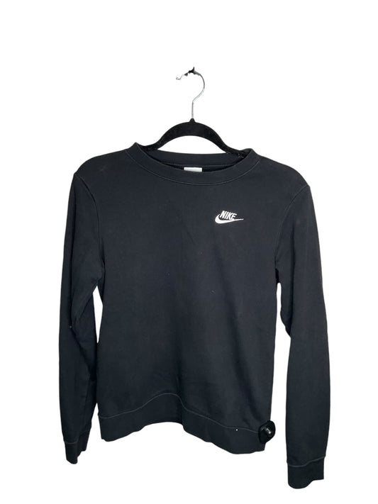 Sweatshirt Collar By Nike In Black, Size: Xs