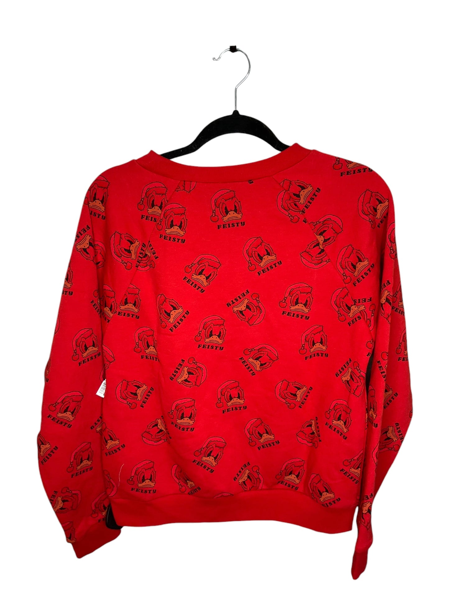 Sweatshirt Crewneck By American Eagle In Red, Size: S