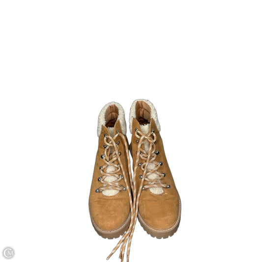 Boots Snow By Universal Thread In Brown, Size: 8