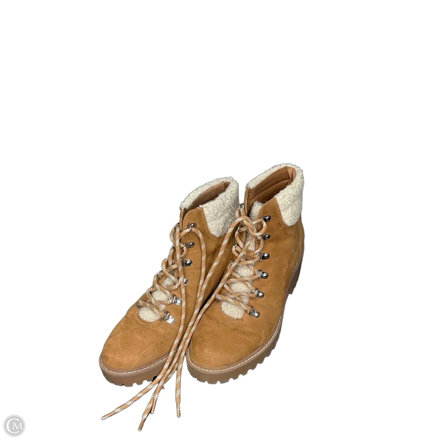 Boots Snow By Universal Thread In Brown, Size: 8