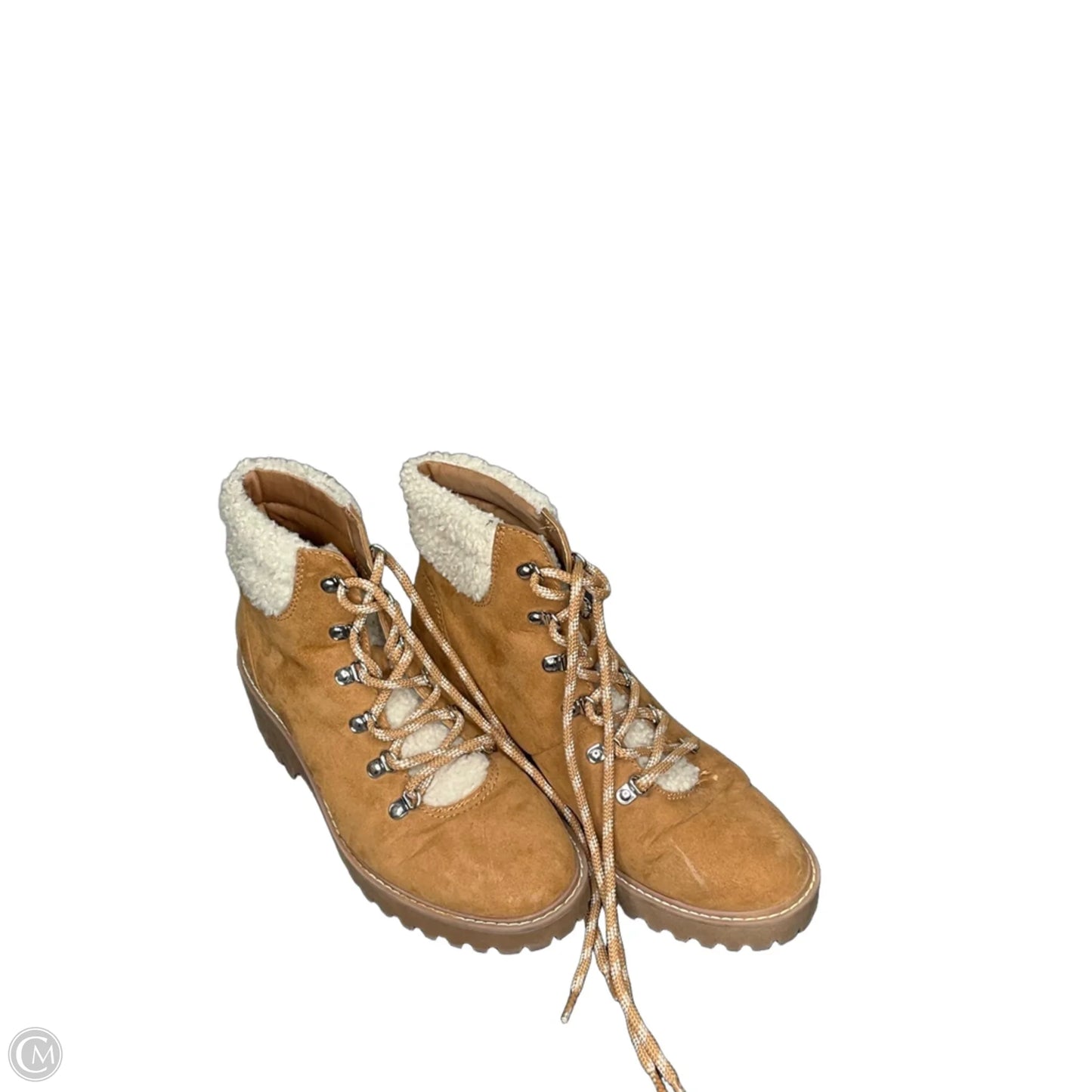 Boots Snow By Universal Thread In Brown, Size: 8
