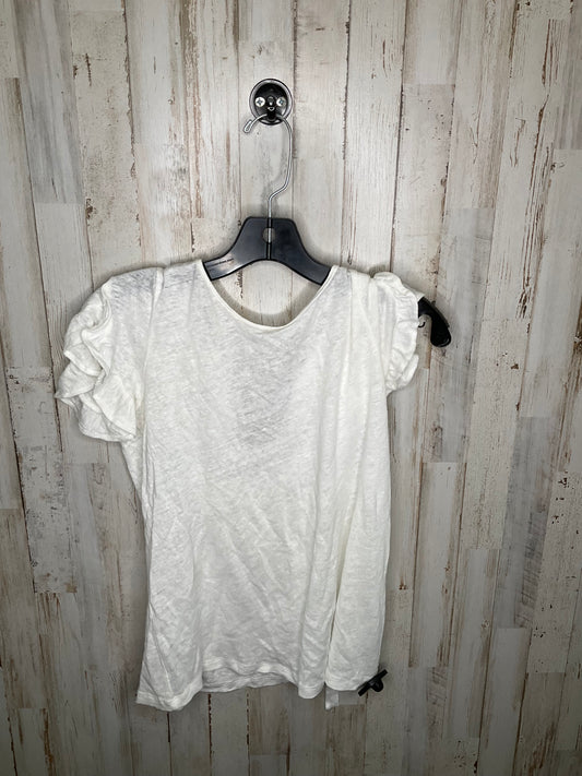 White Top Short Sleeve Vineyard Vines, Size S