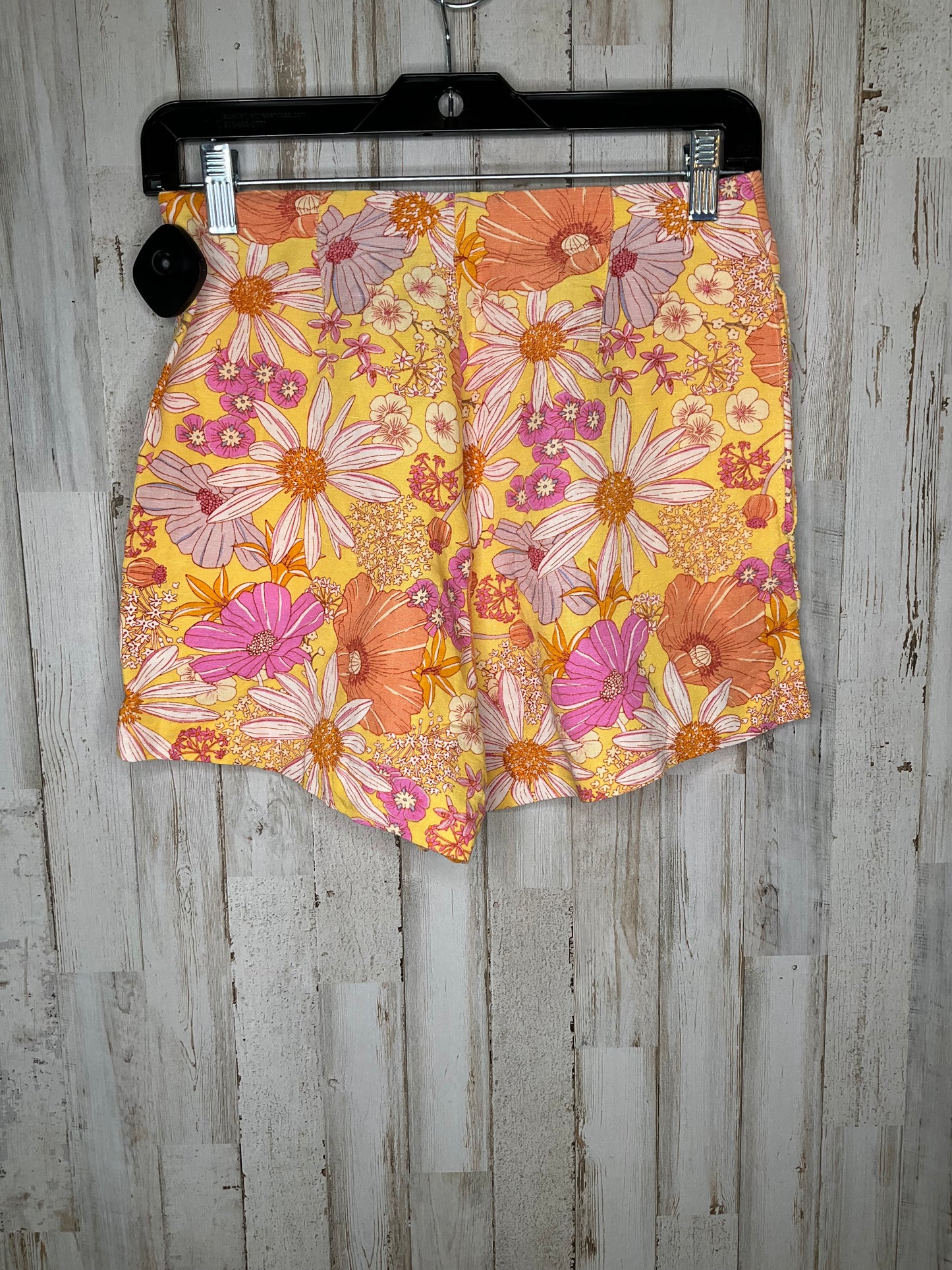 Floral Print Shorts H&m, Size S