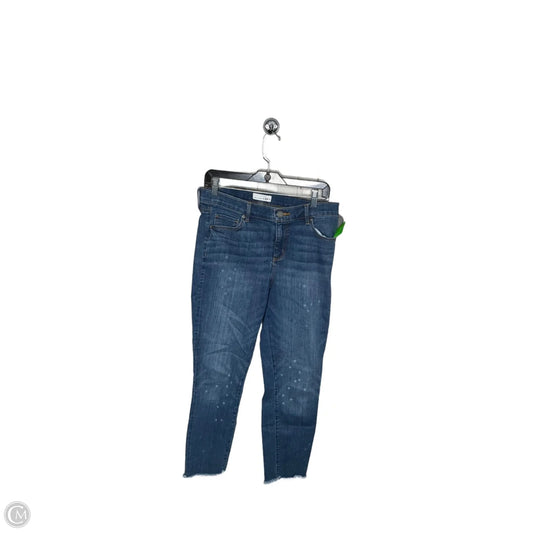 Jeans Straight By Loft In Blue, Size: 10