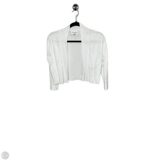 Cardigan By Calvin Klein In White, Size: S