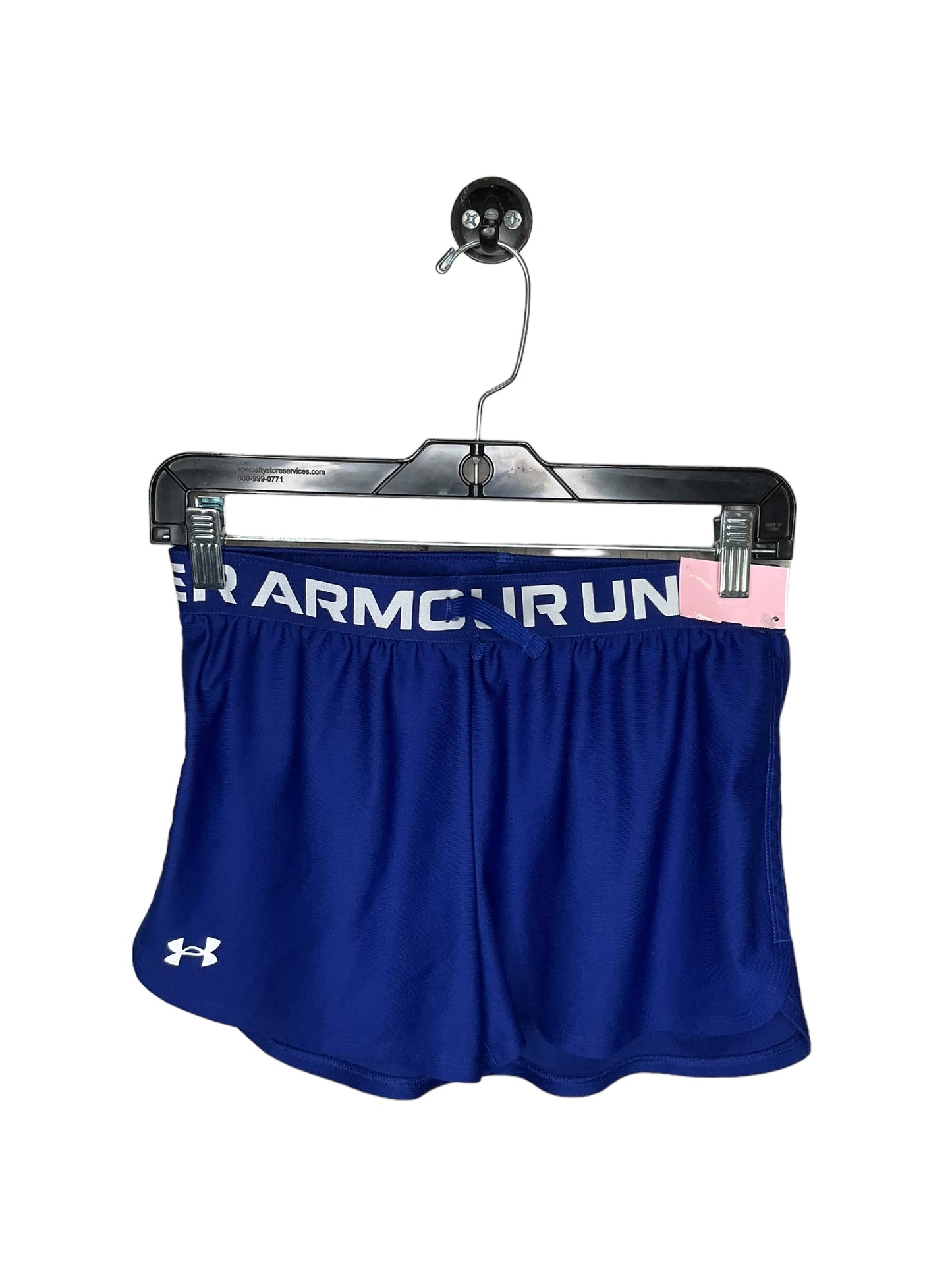 Athletic Shorts By Under Armour In Blue, Size: L