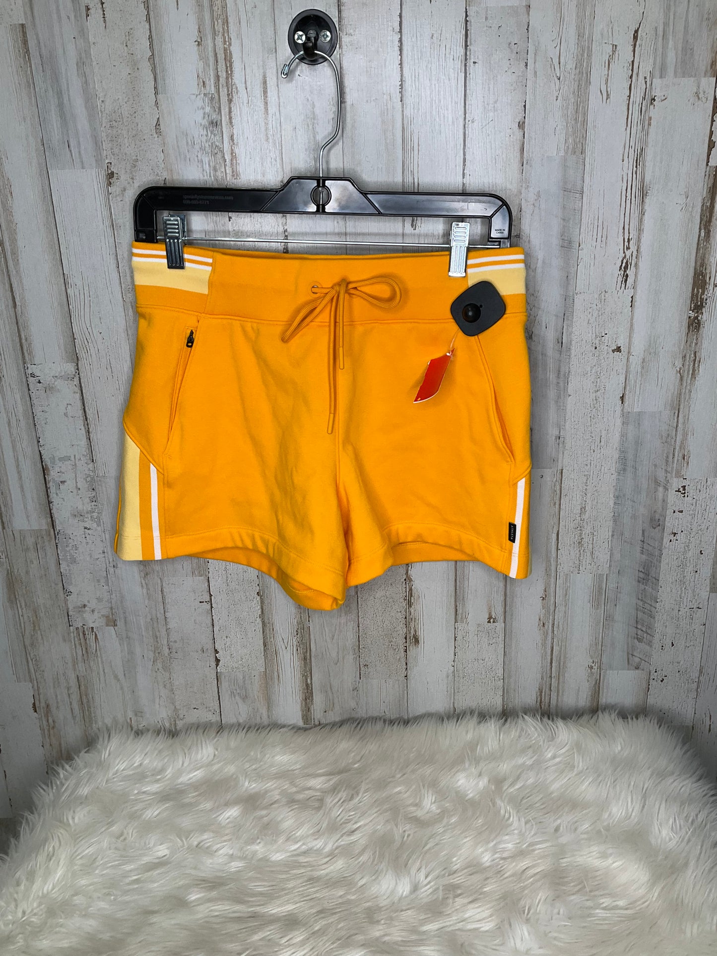 Shorts By Athleta In Orange & White, Size: Petite   S