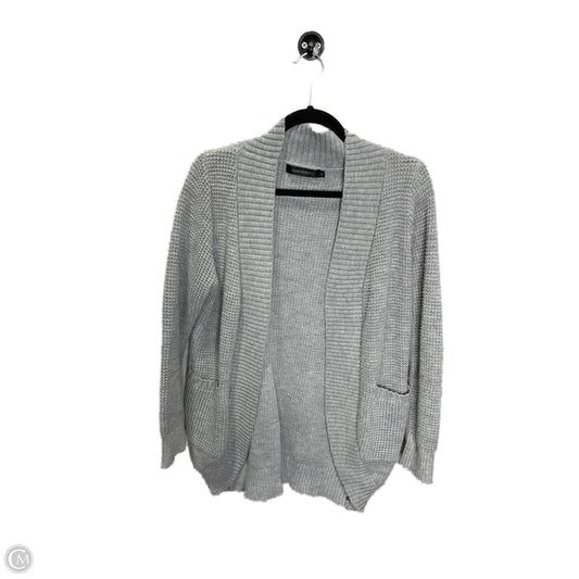 Cardigan By Clothes Mentor In Grey, Size: M