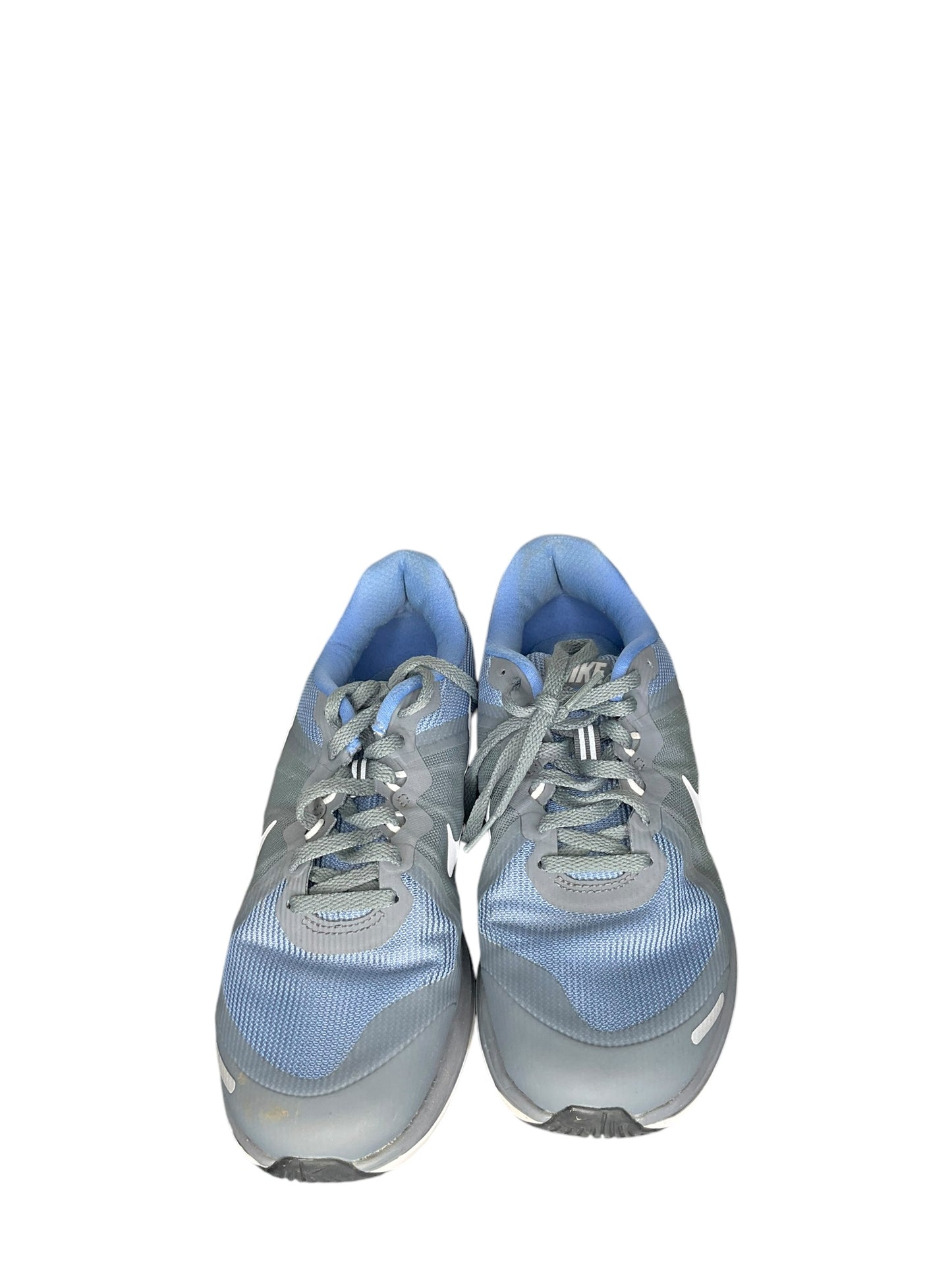 Shoes Athletic By Nike In Blue & Grey, Size: 7