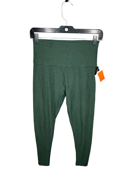 Athletic Leggings By Beyond Yoga In Green, Size: M